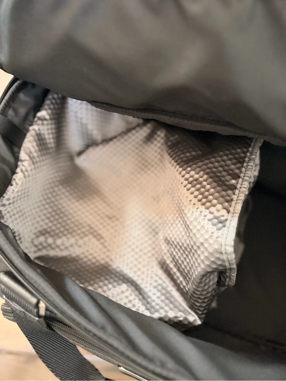 Tumi Gray Weekend Duffel Bag with Removable Shoulder Strap